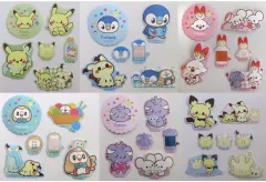 【中古】シール・ステッカー 全6種セット おさいほう道具ステッカーセット 「一番くじ ポケピース ～“PEACE”なおさいほうのひととき～」 J賞