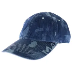 MARNI(マルニ)｜【MEN】ロゴ刺しゅうキャップ/ブルーライラック
