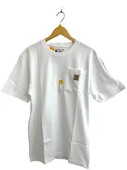 Carhartt (カーハート) Loose Fit Heavyweight S/S POCKET T-SHIRT ルーズ フィット ヘビーウェイト ポケットTシャツ 半袖 カットソー コットン グアテマラ製 K87-M S ホワイト メンズ/004