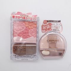 キャンメイク 未開封品 チーク アイシャドウセット グロウフルールチークス02 プランぷくコーデアイズ03 CANMAKE