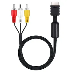 【数量限定】約1.8M (黄/赤/白/3本) 汎用品 コンポーネント 音声端子 ビデオ/オーディオケーブルコード 映像 純銅製 PS2対応 AVケーブル AVコンポジット コンバーターケーブルコード RCA変換アダプター