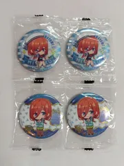 五等分の花嫁 あそーと 中野三玖 缶バッジ 4個セット