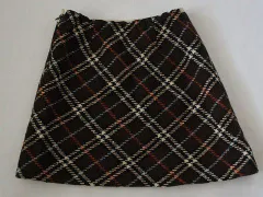 バーバリー ロンドン burberry london アウトレット 子供服 女の子 110cm スカート 茶色 チェック 秋 冬 ★3 ボトムス 冬服 ガールズ 女児 キッズ 【中古】 ユーズド リサイクル こども