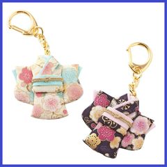 タカギ繊維(Takagi Seni) Panami 手芸キット 縫わずに作る 和のミニ着物 キーホルダー LH-96 手芸・ハンドメイド用品