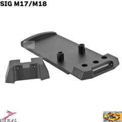 Bomber Airsoft SIG P320 M17 M18 Romeo1 アダプタープレート リアサイトセット Parabellumのサムネイル
