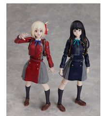 【バズモッド 千束・たきな 2種セット】ディスプレイスタンド付き BUZZmod. アクションフィギュア リコリス・リコイル 井ノ上たきな & 錦木千束 特典 千束・たきなの追加表情パーツ付属