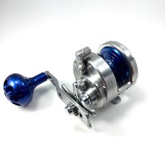 (1)【中古】【送料無料】ダイワ　ソルティガＺ200　右巻き　ベイトリール　カスタムハンドル　船　ジギング ②