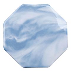【人気商品】スタンプ板 スタンプ台 封印 シーリング スタンプ シーリングワックス用 断熱パッド 冷却ツール 初心者 DIY シーリングワックス 手作り イベントのご案内 結婚式の招待状 (青色-八角形)