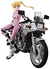 [중고] SH 피규어트 바쿠온!! 스즈노기 린(라이더 슈트)&GSX 400S KATANA 약 135 mm ABS&PVC제 도장이 끝난 가동 피규어