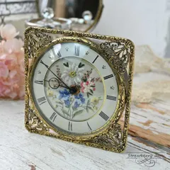 丸型❀アンティーク　プチポワン時計　イギリス製♪可動確認済み antique_goods1747190972.jpg