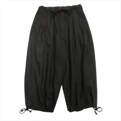 未使用級 現行 Ground Y バルーンパンツ 黒 2023AW Ground Y - 【残り一点】バルーンパンツ(TRIACETATE) | ACRMTSM