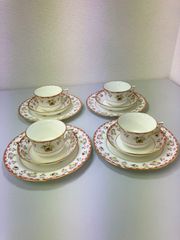 ウェッジウッド ビアンカ ティー カップ＆ソーサー プレート トリオ おまとめ セット