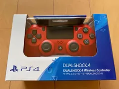 【新品】 PS4 DUALSHOCK 4 純正 マグマレッド