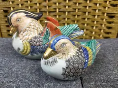 陶器製おしどり置物 大小セット 2025年最新】おしどり置物の人気アイテム - メルカリ