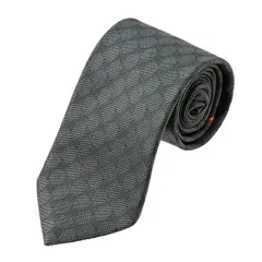 新品 グッチ GUCCI ネクタイ GGパターン グレー