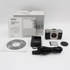 ショット数333回、元箱付き。★新品級★ PENTAX ペンタックス Q7 ボディキット シルバー