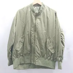 ◇ ⊇ Disney ミッキーマウス 長袖 ブルゾン サイズF カーキ系 レディース E  【1504240024202】