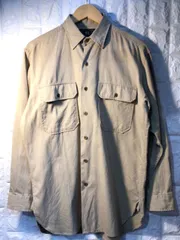 初期 RRL 三星 タグ付未使用 ベージュ ポケット付き長袖シャツ S 楽天市場】rrl 90sの通販