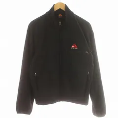 ナイキエーシージー NIKE ACG フリースジャケット ロゴ ジップアップ ジャケット S 黒 ブラック /☆Gのサムネイル