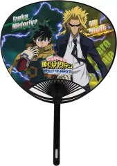 【中古】うちわ・扇子 緑谷出久＆オールマイト うちわ 「劇場版 僕のヒーローアカデミア THE MOVIE ユアネクスト×無添くら寿司」 プレゼントキャンペーン第2弾特典