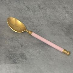 USED ノリタケ Noritake アルミナ磁器ハンドル ティースプーン ピンク