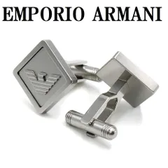 エンポリオ アルマーニ EMPORIO ARMANI EG S3072040 カフスボタン カフリンクス カフス アクセサリー おしゃれ メンズ シルバーのサムネイル