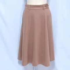 UNTITLED アンタイトル ウール フレア スカート ワールド /240117007