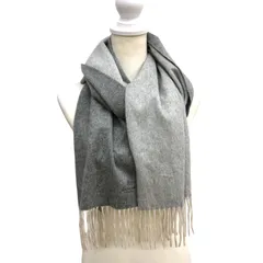Z1552【美品】ランバン LANVIN ストール マフラー カシミヤ100％ 約31×199cm 日本製