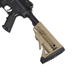 廃盤　ASG m4用ストック　ミニバッテリー収納可 楽天市場】【楽天ランキング1位】【 APS 製】M4シリーズ対応 RS