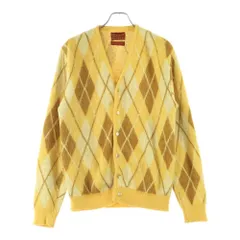 ビンテージ　モヘアカーディガン　マスタード　シアーズ　70s sears wnv211801ye63a.jpg