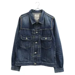 VISVIM (ヴィスヴィム) SS 101 JKT DMGD- 1001 ダメージ加工 デニムジャケット インディゴ 0121105006001のサムネイル