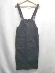 ◇ Θ green label relaxing サロペット ロング ワンピース ブラック系 レディース E  【1508060000682】