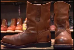 RED WING 86081 Craftsman Pecos Boots / レッドウィング ヌバックレザー 牛革 ブラウン 茶 ペコスブーツ メンズ  | BRANDING