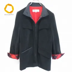 タケオ ニシダ TAKEO NISHIDA コーデュロイ コート ジャケット チェック 859114のサムネイル