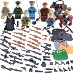 ブロックのおもちゃ レゴ互換 ミリタリーミニフィグシリーズ【旧日本軍士官】セット