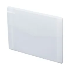 リヒトラブ soeruスリムドキュメントファイル（ヨコ型） A4 6ポケット フロストクリヤー A-8700-1 1セット（5冊）