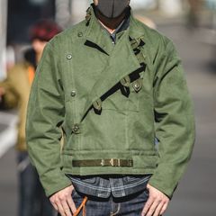 スウェーデン軍 M-1909 モーターサイクルジャケット 復刻 レプリカ