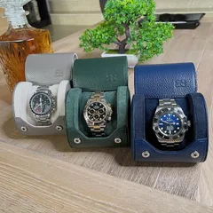 BANKS & SLOANE 時計ケース トラベル 時計ケース ウォッチケース ウォッチロール トラベルケース