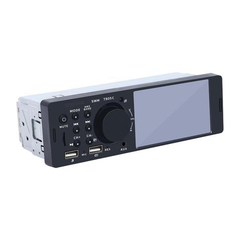 車用プレーヤー、シングルディンカーステレオ、カーオーディオレシーバーハンズフリーデュアルUSB TFカードAUX 4.1インチタッチスクリー