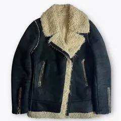 【希少・美品】 ヒステリックグラマー ファー 羊革 シワ加工 ダブルライダース 希少・美品】 ヒステリックグラマー ファー 羊革 シワ加工 ダブル