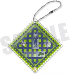 [중고] 키홀더 C. 실버 레토포푸 샤카샤카아쿠키 디아소무니아 기숙사 [디즈니 트위스티드 원더랜드]