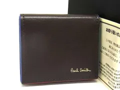 ■新品■未使用■ Paul Smith ポールスミス レザー コインケース コインパース マルチケース 小銭入れ 小物入れ ブラウン系 FM4020