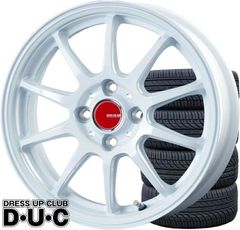 15インチアルミホイールタイヤセット コンパクトカー用 INFINITY/インフィニティF10 WH 185/60R15 15-5.5 安心JAWA ヤリス ノート フィット