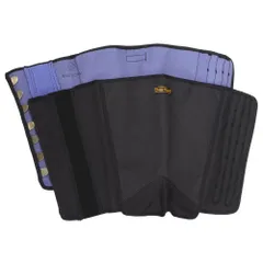 新品 荘快堂 脚絆 大馳7枚 ブラック K-40 大