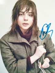 セール…クロエ・グレース・モレッツ直筆サイン入り超 特大写真…フィフス・ウェイブ セール…クロエ・グレース・モレッツ直筆サイン入り超 特大写真