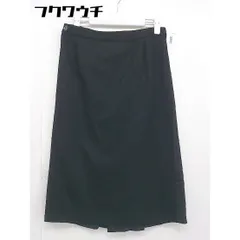◇ ◎ pas de calais パドカレ 膝下丈 タイト ナロー スカート サイズ38 ブラック レディース 【中古】 【1105140005416】