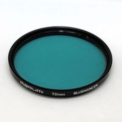 【美品】レンズフィルター MARUMI 72mm BLUEHANCER
