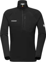 マムート MAMMUT アウトドア エナジー ライト ミッドレイヤー ハーフ ジップ プル アジアンフィット メンズ 男性 長袖 ロングスリーブ 保温 放湿性 通気性 1014-05500  101405500 1285 NEOLIME-BKのサムネイル