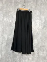 Bou Jeloud ブージュルード ワイド パンツ size38/黒  ■■ レディース