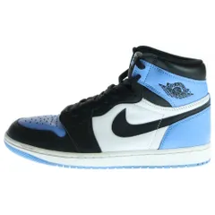 NIKE (ナイキ) AIR JORDAN 1 RETRO HIGH OG UNIVERSITY BLUE UNC TOE エア ジョーダン 1 レトロ OG ユニバーシティ ユーエヌシー トゥー ハイカットスニーカー DZ5485-400